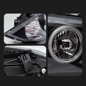 ไฟหน้า Phares E87 สำหรับรถ BMW ซีรีส์ 1 E87 ปี 2004-2011 ชุดไฟหน้า LED พร้อม Angel Eyes โปรเจคเตอร์เลนส์ DRL ไฟเลี้ยว ไฟสูง - Product Image 6