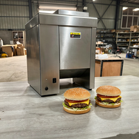 Grille-pain vertical à convoyeur pour pains à hamburger et pains à hot-dog, idéal pour les restaurants de restauration rapide KFC, à vendre