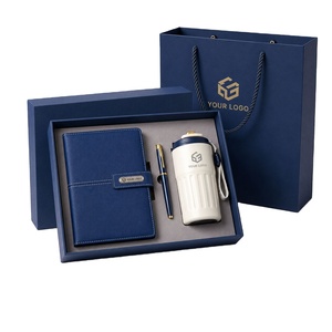 Ensemble cadeau personnalisé avec logo : carnet A5, stylo, tasse à café, boîte et sac pour cadeaux d'entreprise, accueil des employés, vente en gros, service OEM - Product Image 1