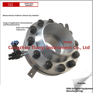 Perangkat pelambatan cairan uap <span class=keywords><strong>Gas</strong></span> harga pabrik Oem meteran aliran plat tekanan flens - Product Image 3