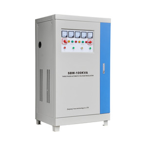 Régulateur de tension automatique triphasé série SBW Super Big Power AVR 150 120 100 50 Kva - Product Image 2