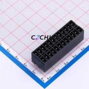 DB2EVHB-3.81-2*12P-BK Plug-in Terminal Block Through hole,P=3.81mm Connector Board-to-Board / Socket - Closed 2x12P 3.81mm Black - Product Image 1