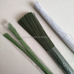 Wholesale Cheap 22gauge Paper Wrapped Craft Wire 14'' <strong>Flower</strong> Wire for Artificial <strong>Flower</strong> <strong>Support</strong> DIY - Product Image 5