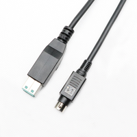 Pabrik disesuaikan kualitas tinggi 8Pin 12V bertenaga USB laki-laki Ke MINI DIN 8PIN kabel