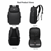 Mochila para Portátil de Gran Capacidad para Hombre, Resistente al Agua, para Viajes, Estudiantes, con Puerto de Carga USB