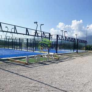 Pelota de pádel, equipo de cancha de tenis, uso interior y exterior, cancha de pádel de cristal de 12mm panorámica - Product Image 6