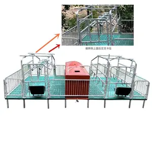 Pig farming equipment Sow positioning pen sow farrowing bed Pig raising equipment cage