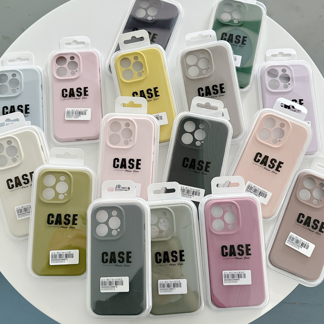 Luxury Sublimation Logo Liquid Silicone Phone Case for iPhone 16 15 14 13 11 Mobile Phone Accessories for iPhone 16 Pro Max