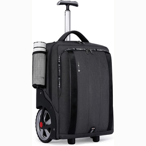 Free Sample Laptop Travel <b>Backpack</b> with <b>Wheels</b> for Men Women, Rolling Wheeled <b>Backpack</b> for Business Travel - Product Image 6