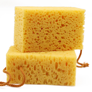 Bloc d'éponge compressée grand format en nid d'abeille pour lavage de <span class=keywords><strong>voiture</strong></span>, <span class=keywords><strong>nettoyage</strong></span> et essuyage, avec sangle de maintien, prix de gros - Product Image 1