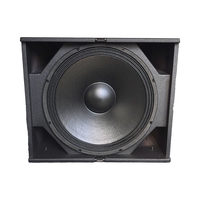 Caisson de basses professionnel de 18 pouces, 800 watts, 8 ohms, aimant en néodyme, étanche, intérieur/extérieur