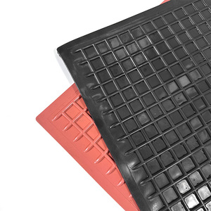 Anti Slip Mat Rubber Checkered Rectangle Bath Mat Non Slip For Bathroom Floor Protection - Product Image 1