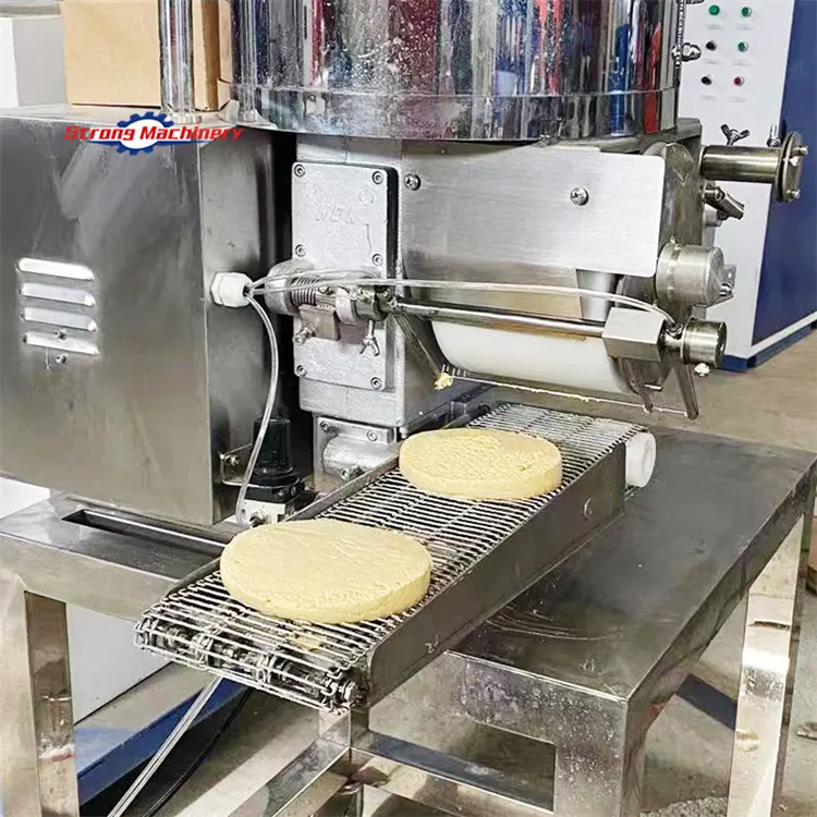 स्वचालित मीट पाई बर्गर बीफ पैटी बनाने वाली हैमबर्गर फिश फिंगर बनाने की मशीन