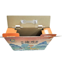 Conception personnalisée impression d'oeufs boîtes de plateau d'oeufs de poulet emballage de grandes cartons d'œufs en carton d'expédition