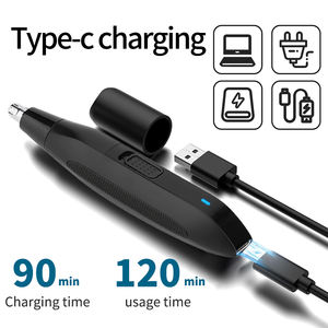 AOJIE-Tondeuse Électrique pour le <span class=keywords><strong>Nez</strong></span>, Rechargeable, Indolore, Crayon pour le Visage, <span class=keywords><strong>Rasoir</strong></span> pour Hommes, Lame Rotative Lavable - Product Image 5