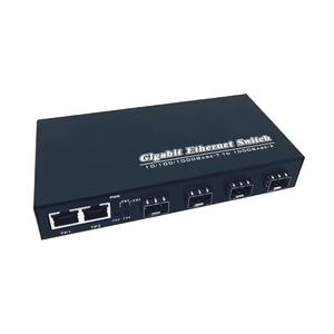 Gigabit 4 SFP cổng + 2 RJ45 <span class=keywords><strong>Ethernet</strong></span> phương tiện truyền thông chuyển đổi sợi chuyển đổi - Product Image 5