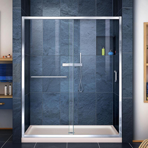 Nhà Máy Giá 8Mm 10Mm 12Mm Tempered Tấm Kính Tắm Cabinn Cửa Cắt Kích Thước An Toàn Kính Cường Lực Phòng Tắm Phân Vùng - Product Image 3