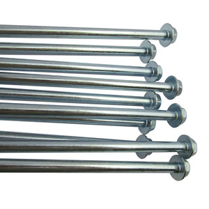 สลักเกลียวยาว M6*180 มาตรฐาน GB5789 ชุบสังกะสี เหล็กกล้าคาร์บอน หัวหกเหลี่ยม สำหรับยึดมอเตอร์ อะไหล่เครื่องยนต์เบนซิน ดีเซล ป้องกันสนิม - Product Image 1