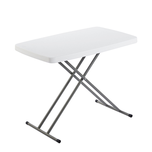 Bán Buôn Di Động Ngoài Trời Gấp Bảng 4/6/8ft Trắng Sắt HDPE Không Thấm Nước Khách Sạn Ghế Phòng Ngủ Ăn Sự Kiện Đảng - Product Image 1