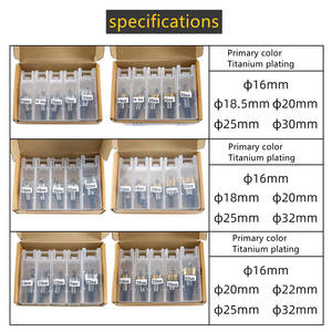Abridor de agujeros de acero de alta velocidad Chapado en titanio Hoja de hierro Abridor de agujeros de acero inoxidable Sierra de agujero de metal de acero inoxidable HSS - Product Image 3
