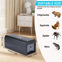 Tueur de Rat électronique haute tension piège à souris à choc électrique sans cruauté pour piège à rongeurs tueur de souris réutilisable domestique