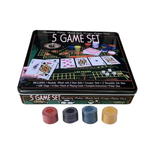 Juego de Fichas de Texas Hold'em, Juego de Ruleta, Ruleta de Plástico - Product Image 2