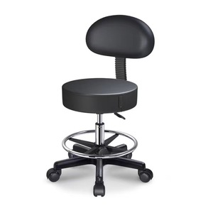 Ke Ming Dental Chair With Backrest <b>Height</b> <b>Adjustable</b> Office Chair Leather Casters 360 Degree Rotation - Product Image 4