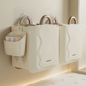 <span class=keywords><strong>Panier</strong></span> à linge pliable en plastique, <span class=keywords><strong>panier</strong></span> moderne de grande taille pliable pour la maison, simplicité, <span class=keywords><strong>rangement</strong></span> de salle de bain pour les vêtements sales - Product Image 3