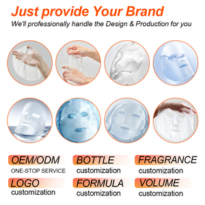 <span class=keywords><strong>Masque</strong></span> Hydrogel pour le <span class=keywords><strong>Visage</strong></span> au Collagène Biologique en Marque Blanche, Anti-Âge Profond et Raffermissant à l'Acide Hyaluronique - Product Image 5