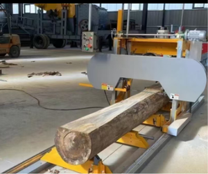 Wood Cutting Band Saw Sawmill Horizontal Bandsaw Sawmill Band Saw Mills Wood Log Cutting Machine Hard - Product Image 3