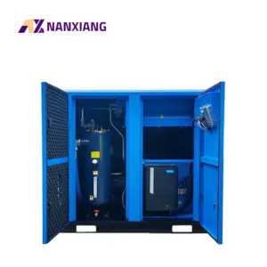 Compressor Supplier Low Noise Air Compressors Energy Efficient Rotary 55kw 75hp Screw Air Compressor