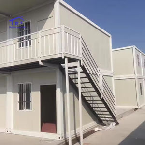 Maison modulaire préfabriquée en acier pour chantier de construction, appartement mobile préfabriqué, bureau, dortoir du personnel, conteneur détachable à vendre - Product Image 5