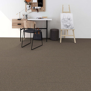 Carreaux de sol de luxe modernes antidérapants en PVC pour hôtels et bureaux avec motif puzzle - Product Image 4