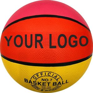 Biểu Tượng Tùy Chỉnh Kích Thước 5 Kích Thước 3 Bóng Giá Cao Su Bóng Rổ Cho Trẻ Em - Product Image 2