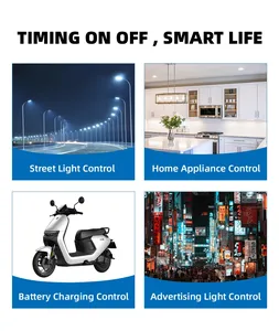 30A 220V Din导轨<span class=keywords><strong>2</strong></span>线每周7天可编程数字时间开关继电器定时器控制时间继电器 - Product Image 6