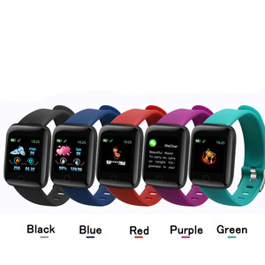 2020 Montre intelligente 116 Plus de Forme Physique de Bracelet de Tension Artérielle de Fréquence Cardiaque <span class=keywords><strong>Android</strong></span> Podomètre - Product Image 6