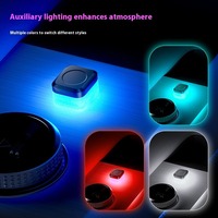 Lumières intérieures USB universelles pour voiture, lumières d'ambiance, mini ampoule rouge, bleu glacé, bleu, blanc