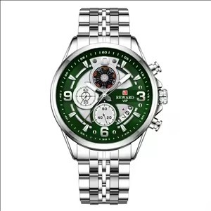 นาฬิกาข้อมือ REWARD RD81057M 81057 รุ่นหรูหราสำหรับผู้ชาย ปฏิทิน กันน้ำ แฟชั่น เข็มเรืองแสง นาฬิกาข้อมือสำหรับผู้ชาย - Product Image 3