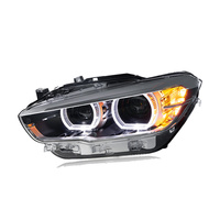 Rangkaian Lampu Depan untuk BMW Seri 1 F20 15-18 dengan Desain High Trim, Proyektor, LED DRL, Lampu Sein, dan Material PC