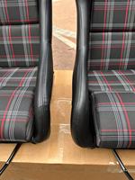 Sièges baquets de course en fibre de carbone, cuir PU pied-de-poule imperméable, M3 E30 E36 E46 E90 E92 E93 F30 F80 G20 G80
