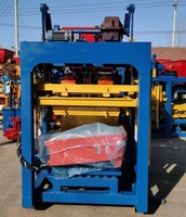 Machine à blocs automatique QT4-25, machine à fabriquer des briques en béton avec presse vibrante pour blocs creux, pleins, pavés et blocs emboîtables