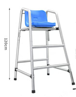 Chaise d'observation pour sauveteur et arbitre en acier inoxydable 304 pour piscine, équipement de piscine