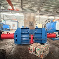 Compacteur hydraulique horizontal multifonctionnel pour le recyclage des déchets de cuivre, des tôles d'aluminium et des résidus métalliques