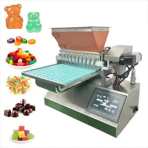 Tafel Gummy Deposant Kleine Chocolade Harde Snoep Machine Chocolade Gietmachines