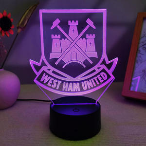 <strong>Football</strong> Club Standard Modern Bedroom Creative USB Desk Lamp Festival Gift <strong>Football</strong> 3D Night <strong>Light</strong> - Product Image 3