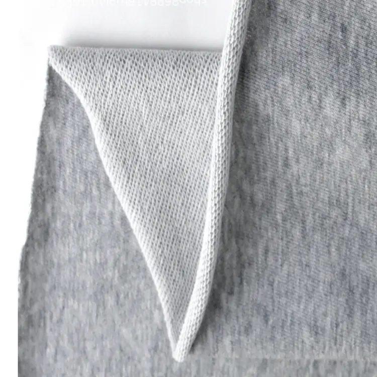 ผ้าเทอร์รี่ปั่น100% 30S ผ้าเทอร์รี่สำหรับเสื้อกันหนาวและชุดกีฬาสี200gsm 180ซม.