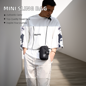 Riñonera Táctica Mini AYPPRO, Bolsa Bandolera, MOQ Bajo, Logotipo Personalizado, Ligera, Impermeable, para Viajes al Aire Libre - Product Image 3