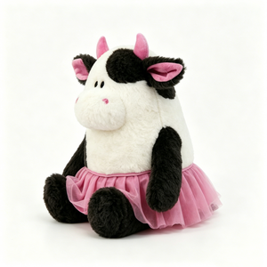 Peluche de vaca personalizado, peluche de vaca bailarina, juguete de peluche de vaca, peluche de animal de granja - Product Image 3