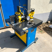 Machine multifonctionnelle de traitement des barres de cuivre : découpe, poinçonnage, pliage – Machine trois-en-un pour la fabrication de barres de cuivre et d'aluminium