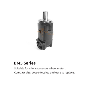มอเตอร์ไฮดรอลิกแบบออร์บิทัล Tosion BM2 BM5 สำหรับรถขุดขนาดเล็ก แรงบิด 10 นิวตันเมตร ความเร็ว 500 รอบต่อนาที - Product Image 4